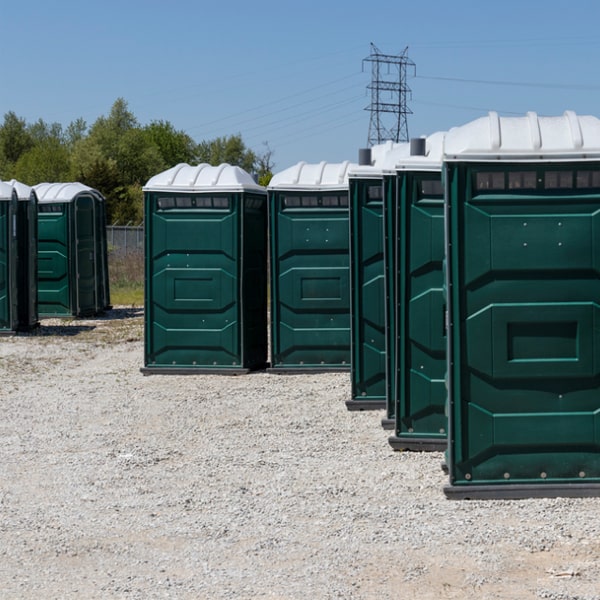 is there a minimum or maximum rental period for the event portable restrooms